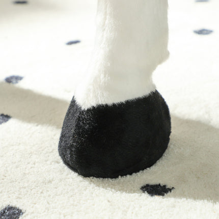 Reitpferd mit Sound, 48 cm, Sattel und Zaumzeug, braun/creme