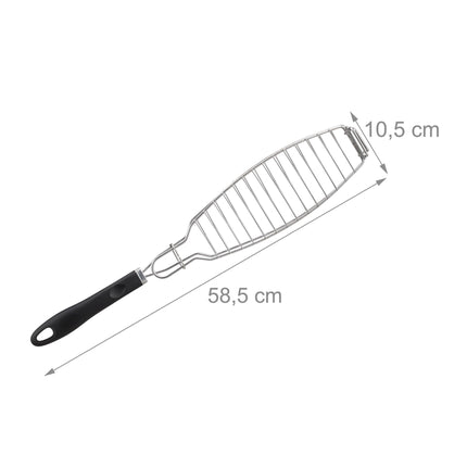 Rôtissoire pour poisson, 2 pièces