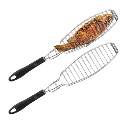 Rôtissoire pour poisson, 2 pièces