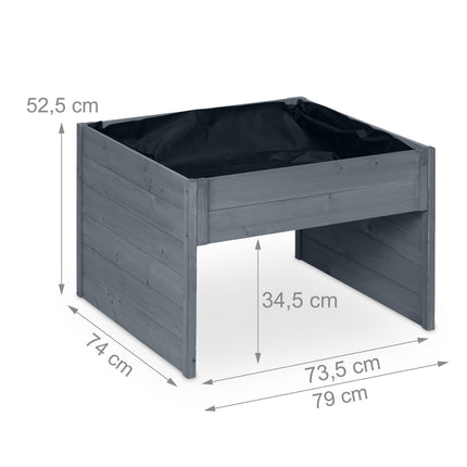 Robotic Lawnmower Garage with Planter Bed