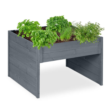Robotic Lawnmower Garage with Planter Bed