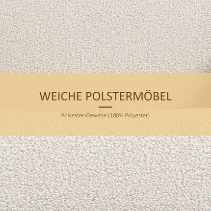 Schaukelstuhl mit weichen Kissen und Rattandekor