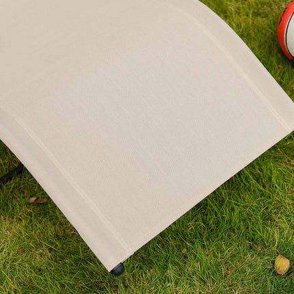 Schommelstoel Schommelstoel Tuinstoel Schommelligstoel Metaalgaas Beige 150 X 62 X 88 Cm