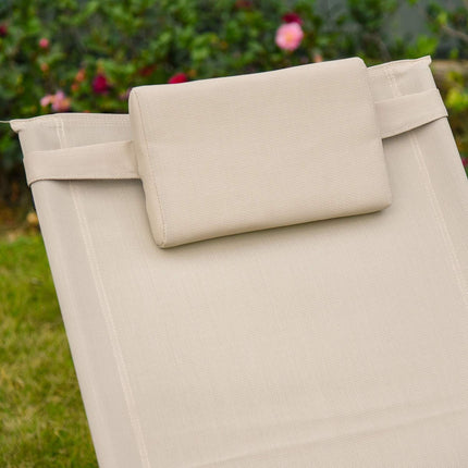 Schommelstoel Schommelstoel Tuinstoel Schommelligstoel Metaalgaas Beige 150 X 62 X 88 Cm