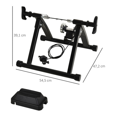 Magnetischer faltbarer Fahrradtrainer für 26-28 Zoll/700C Laufräder