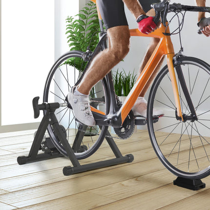 Magnetischer faltbarer Fahrradtrainer für 26-28 Zoll/700C Laufräder