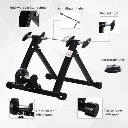 Cyklotrenažér válcový, magnetická brzda, pro 26""-28""/700C