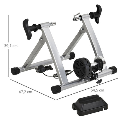 Indoortrainer, faltbar magnetisch, passend für 26"-28" Räder