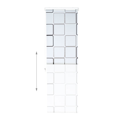 Roller blind for shower SQUARE