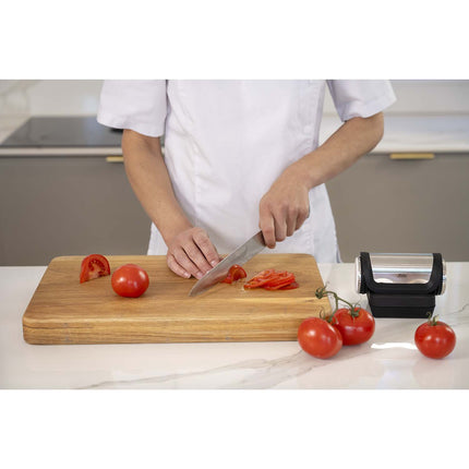 Rolling Knife Sharpener – Diamond, Ceramic, Magnetic Angle Guide