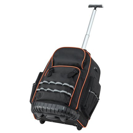 Rolling Tool Backpack With Wheels, 72 Pockets, 110 lb