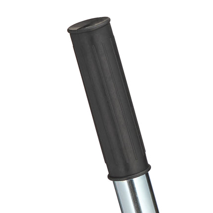 Rolling lawn aerator with handle