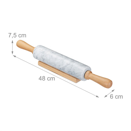 Rolling pin made of marble