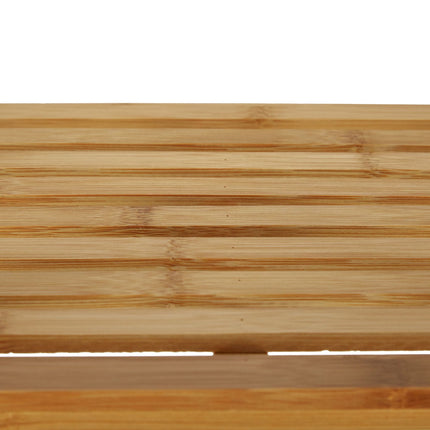 Rolling wardrobe in bamboo