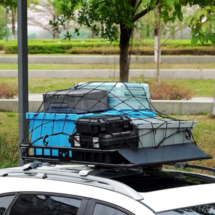 Roof Rack Cargo Basket, 46 x 36 in, 200 lb Capacity