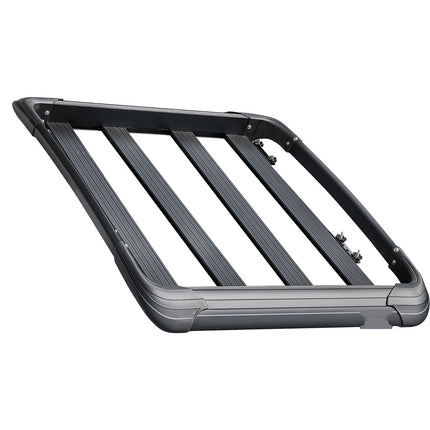Roof Rack Cargo Basket 48x40 In, 150 Lb, Aluminum