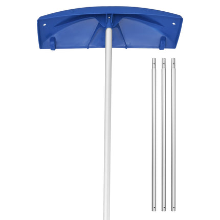 Roof Snow Rake, 24 In PP Blade, 1.18–5.55 m, Wheels