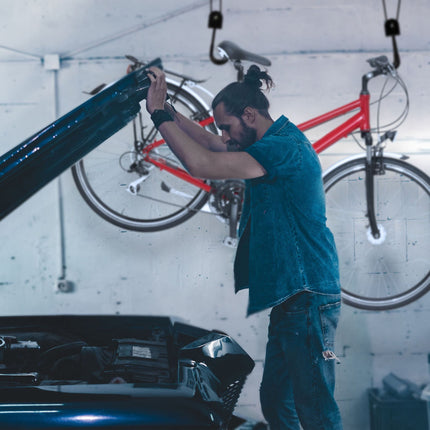 Dach für Fahrradlift
