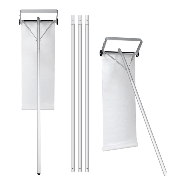Dachschneeräumer mit Rädern Aluminium Dachschneeschaufel Schneeschieber Dachräumer