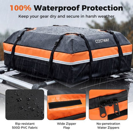 Dachgepäcktasche, wasserdichtes 500D PVC, 425L