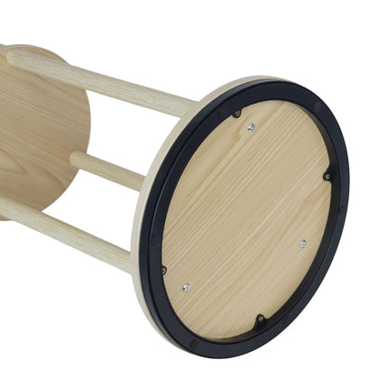 Rotating Coat Rack with 3 Shelves and 9 Hooks