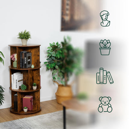 Rotierender Bücherturm