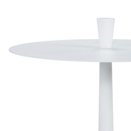 Round Coffee Table in White