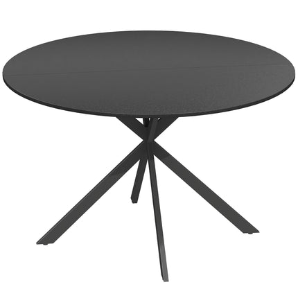 Runder Esstisch, Holzoptik, für 4 Personen, 120 cm