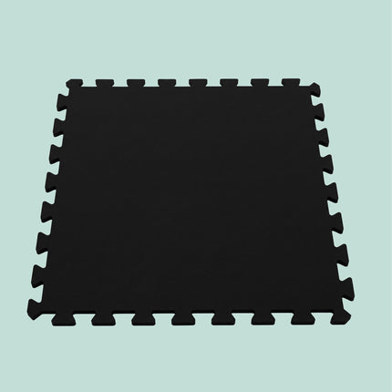Round EVA Foam Pool Mat, 2m Diameter, Black