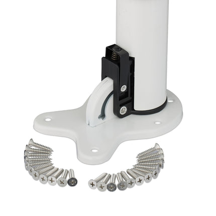 Runde Klapptischbeine – Metall, 4er-Set