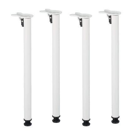 Runde Klapptischbeine – Metall, 4er-Set