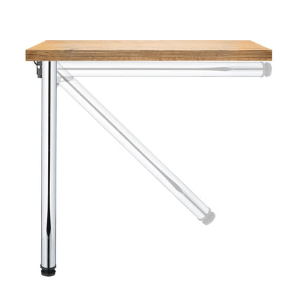Round Folding Table Legs – Set of 4 for DIY Projects