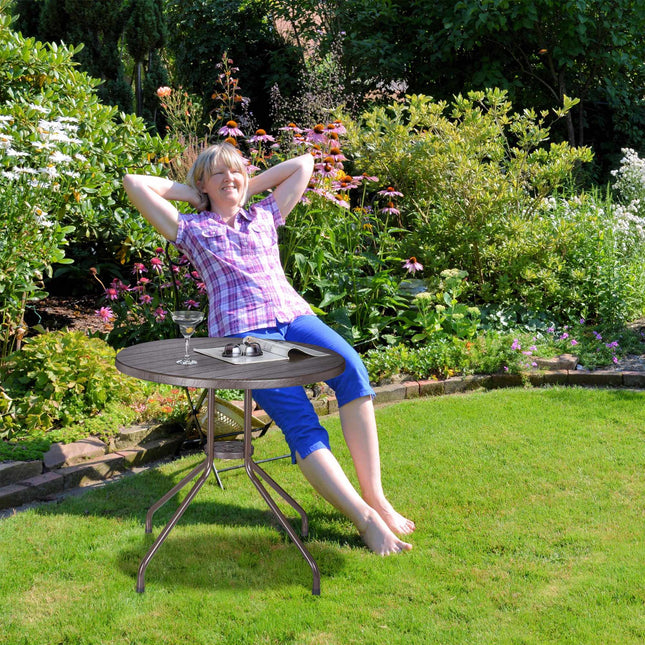 Runder Gartentisch