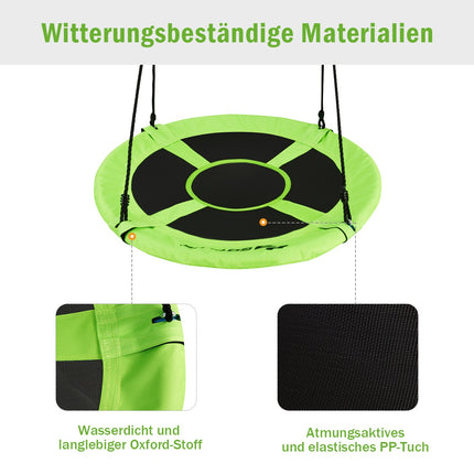 Round Nest Swing for Kids, 100 cm, 150 kg