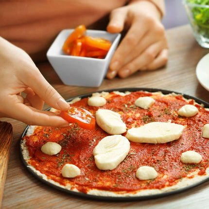 Rundes Pizzablech-Set, 4-teilig