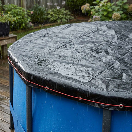 Round Pool Cover, UV-Resistant, 550–600 cm