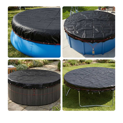 Round Pool Cover, UV-Resistant, 600–650 cm