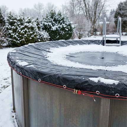 Round Pool Cover, UV-Resistant, 600–650 cm
