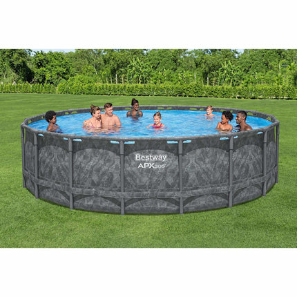 Rundbecken-Set 5,49 m x 1,32 m, ganzjährige Nutzung