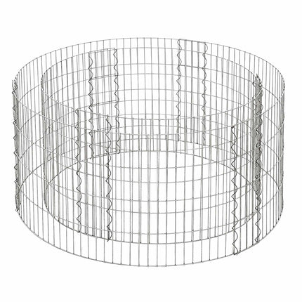 Round Steel Gabion for Planting, 90x40 cm