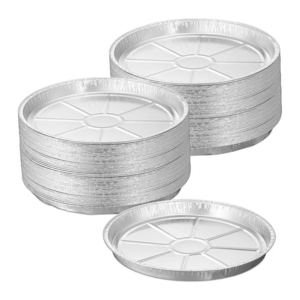 Runde Aluminiumschalen im Set zu 100 Stück
