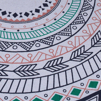 Runder Teppich mit Mandala-Design