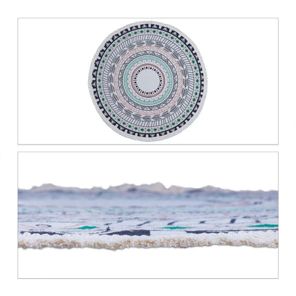 Runder Teppich mit Mandala-Design