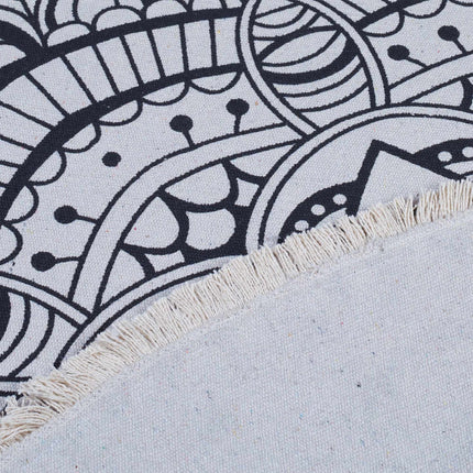 Runder Teppich mit Mandala-Design