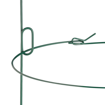 Round climbing supports in a set of 10