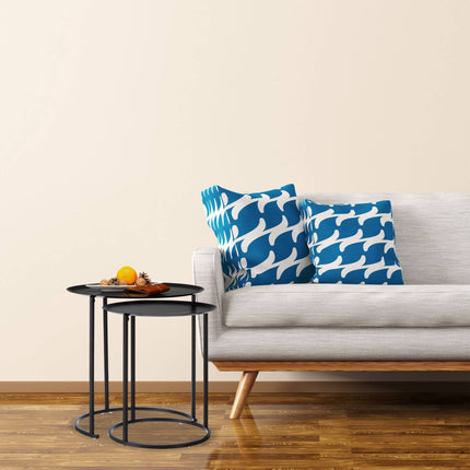 Runder Couchtisch 2er-Set