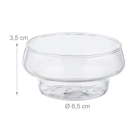 Round floating tea light holders set of 12