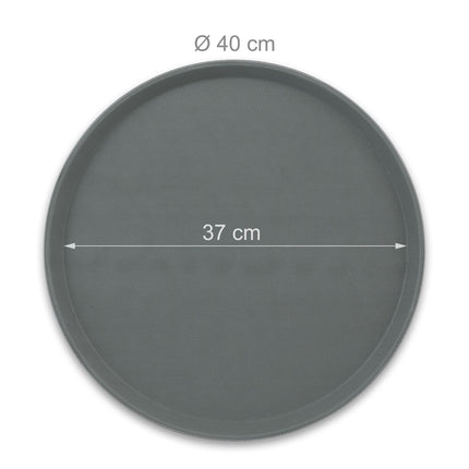 Round serving tray 2-pack 40 cm