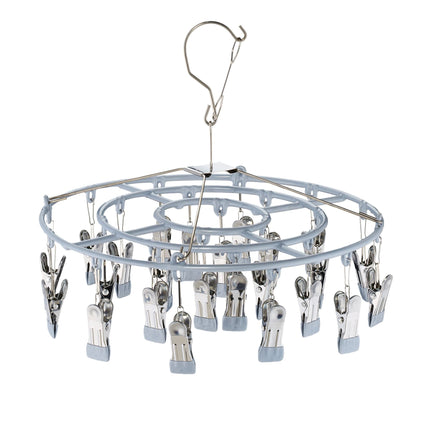 Round sock dryer for Clotheshorse