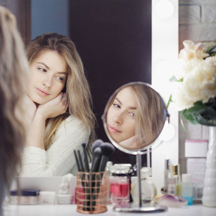 Support rond pour pinceaux de maquillage